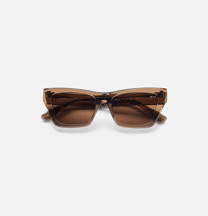 Beam - Transparent coffee brown - James Ay - Model